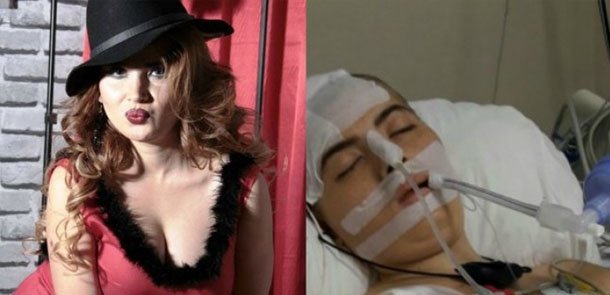 Kliniki ölüm keçirdən gənc aktrisamızın xəstəxanadan görüntüləri (VİDEO)
