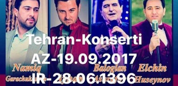 Azərbaycanlı müğənnilər İranda konsert verəcək