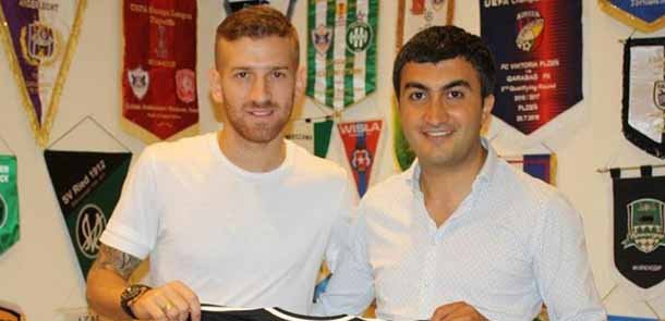 “Qarabağ”ın yeni transferi Bakıya gəldi