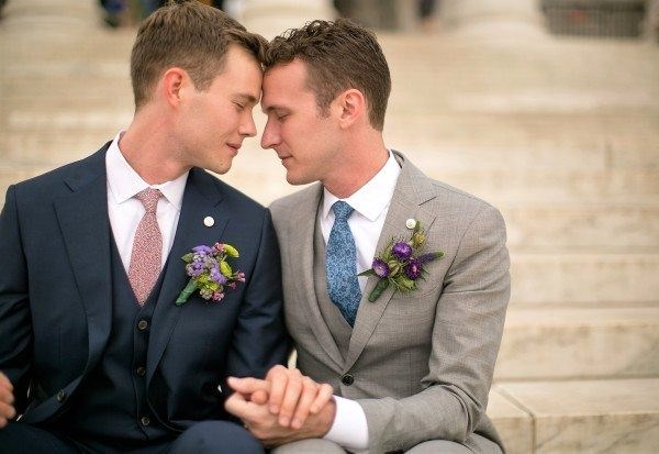 Bir gündə 30 homoseksual evlilik oldu (FOTO/VİDEO)