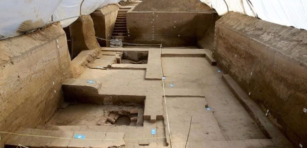 Yer altında 2000 illik lüks hamam tapıldı (FOTOLAR)