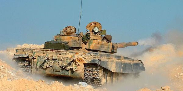 Suriyada tank döyüşləri (VİDEO)