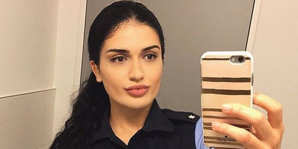 Berlinin 29 yaşlı azərbaycanlı qadın polis komissarı (FOTOLAR)