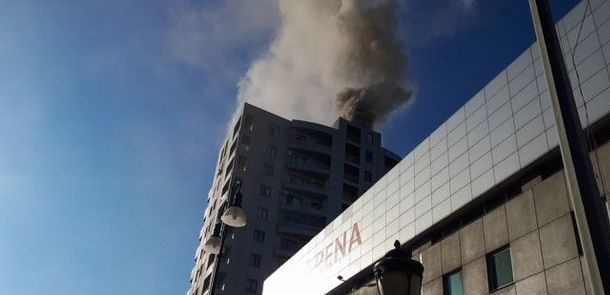 Yaşayış binasındakı yanğın söndürüldü  (VİDEO/YENİLƏNİB)