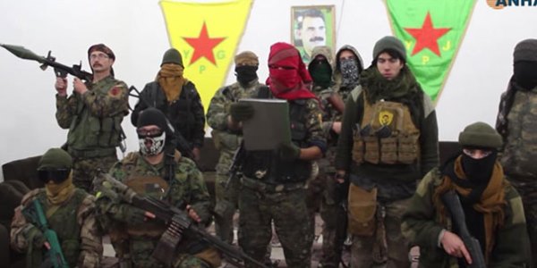 Avropalı PKK üzvləri Suriyada Türkiyəyə qarşı döyüşür (FOTOLAR)