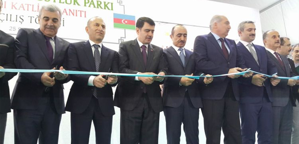 İstanbulda Azərbaycan Dostluq Parkı və Xocalı abidəsinin açılışı oldu (FOTOLAR)