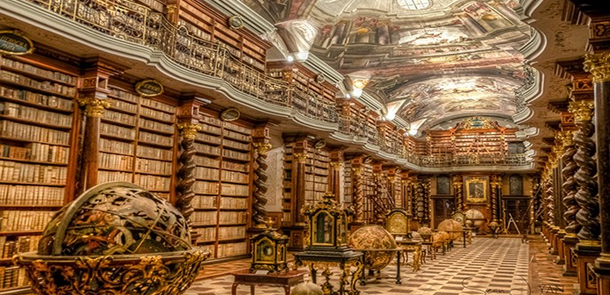 Dünyanın ən valehedici kitabxanaları (FOTOLAR)