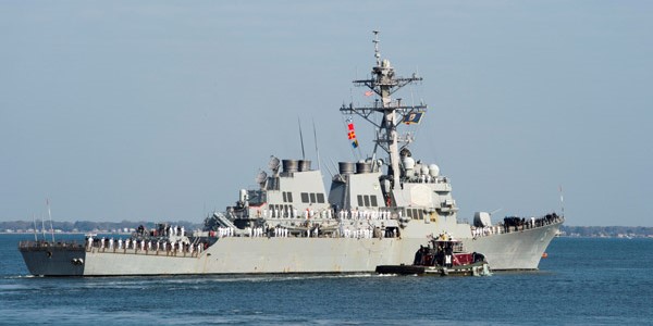 ABŞ hərbi gəmiləri Suriyaya doğru yola çıxıb (FOTOLAR)