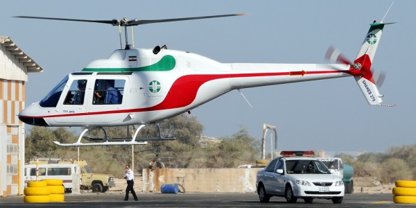 İranda helikopter qəzası: 2 ölü, 2 itkin