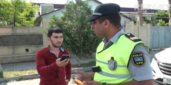 Yol polisi Zərdabda 40 sürücünü cərimələdi (VİDEO)