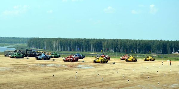 Azərbaycan tankçıları birinci oldular (FOTOLAR)