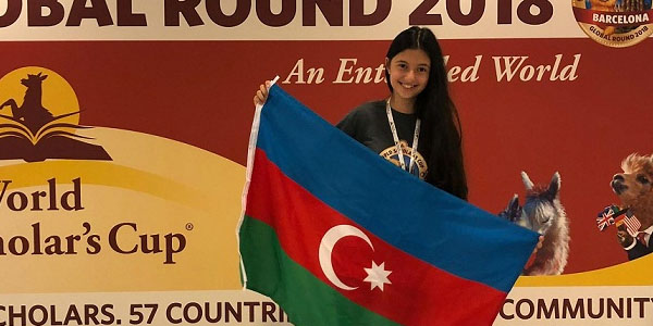Azərbaycanlı qız Barselonada beynəlxalq olimpiadanın finalına çıxdı