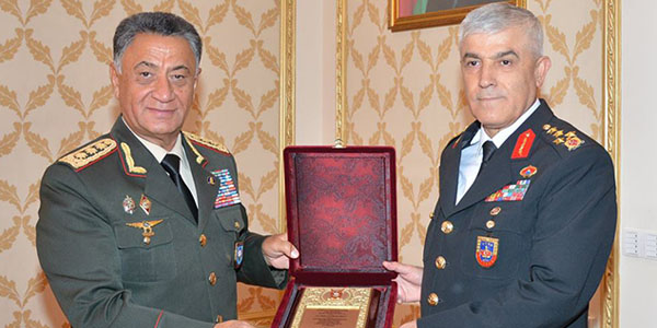 Ramil Usubov Türkiyənin ordu generalı ilə görüşüb