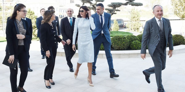 Mehriban Əliyeva İtaliya Senatının sədri ilə görüşüb (FOTOLAR)