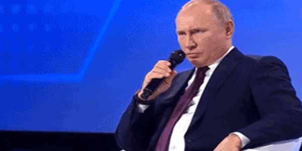 Putin Yeltsini parodiya etdi (VİDEO)