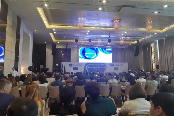 Bakıda Avropa İttifaqı Azərbaycan biznes-forumu keçirilir
