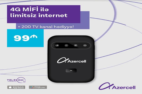 Azercell-dən yeni 4G MiFi kampaniyası (R)