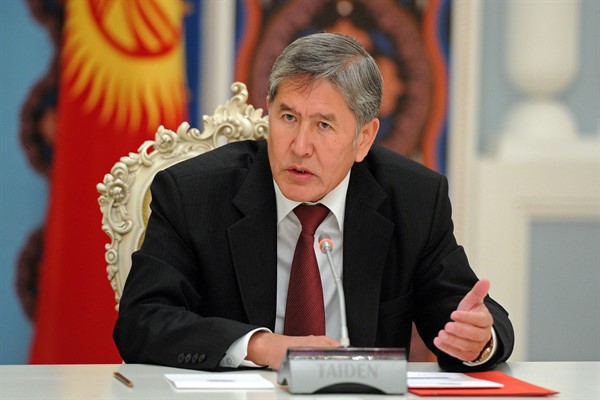 Almazbek Atambayev həbs olunub