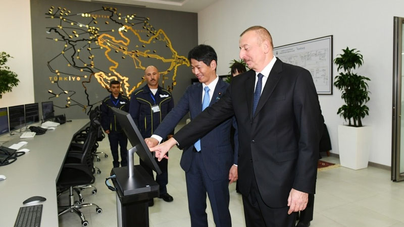 Prezident “Şimal-2” stansiyasının açılışında iştirak etdi (YENİLƏNİB/FOTO)
