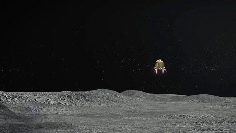 Kosmik gəmi və “Vikram” lunoxodu Ayın atmosferində tamamilə yox oldu
