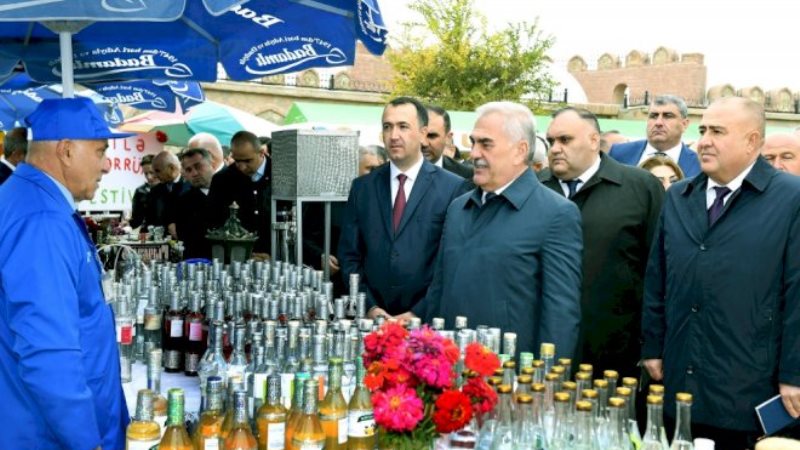 Vasif Talıbov festival keçirdi, alış-veriş etdi (FOTO/VİDEO)