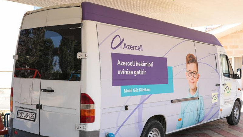 Azercell-in “Mobil Göz Klinikası”nın yeni səfərləri 