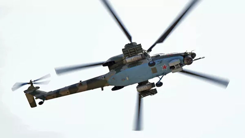 Rusiyanın Mi-28-i qəzaya uğradı, heyət həlak oldu