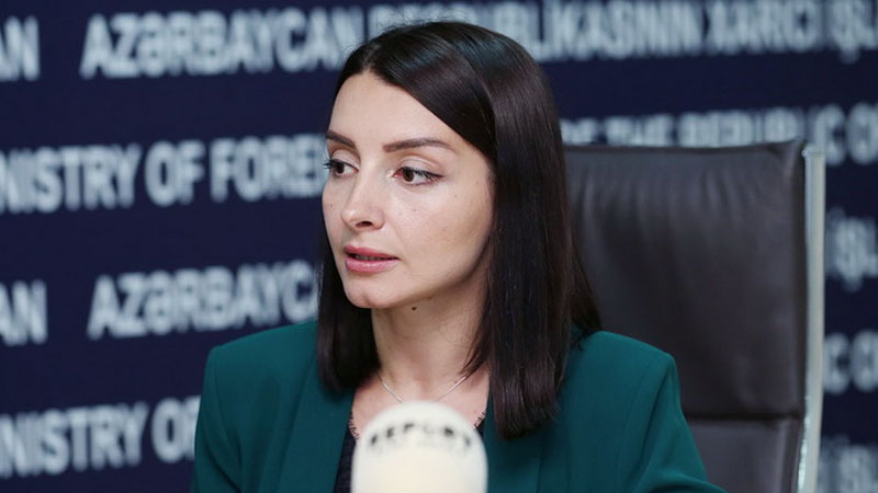 Leyla Abdullayeva: “Ermənistan absurd mövqeyi ilə özünü gülünc vəziyyətə qoyur”