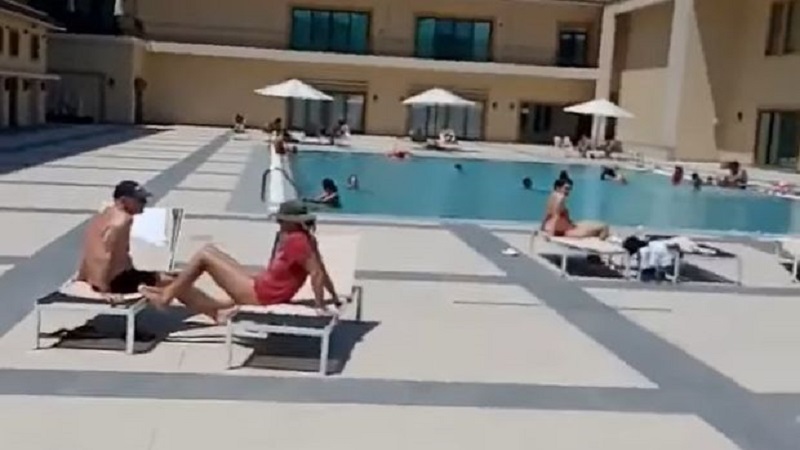 Bakıda daha bir məşhur hoteldə karantin qaydaları pozuldu (VİDEO)