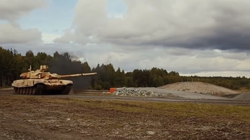 Azərbaycan-Türkiyə hərbi təlimində iştirak edən T-90 tankı rus mediasını çaşdırdı