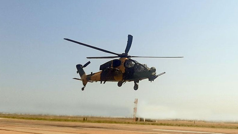 “TurAz Qartalı-2020” təlimlərinə döyüş helikopterləri də cəlb edildi (VİDEO)