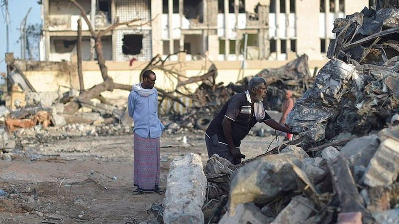 Somalidə hərbi bazaya hücum: çox sayda ölü və yaralı var