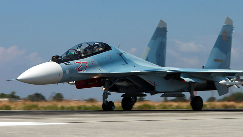 Rusiyanın Su-30 hərbi təyyarəsi qəzaya uğradı
