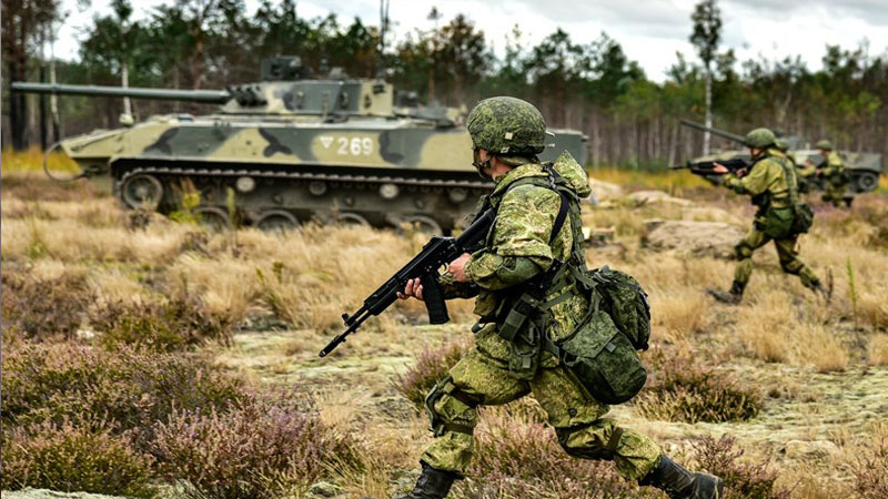 Rusiya Hava-desant Qüvvələrinin tabor-taktik qrupu Belarusa girdi