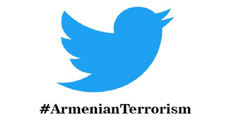 #ArmenianTerrorism həştəqi tvitterdə dünya üzrə 4-cü oldu (FOTOLAR)