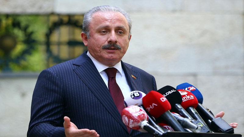 TBMM sədri Ermənistanın Türkiyəyə embarqo qoymasını lətifə adlandırdı