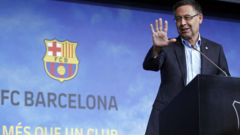 “Barselona”nın prezidenti rüsvayçı şəkildə istefa verdi
