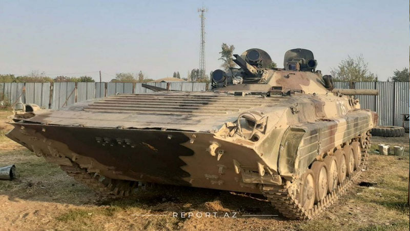 Düşmənin daha bir neçə tankı hərbi qənimət kimi götürüldü (FOTO/VİDEO)
