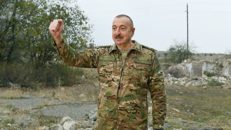 Prezident məhv edilmiş Ermənistan ordusunun texnikalarının sayını açıqladı (SİYAHI)