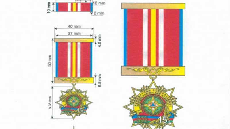 FHN-in 15 illiyi yubiley medalı təsis edildi