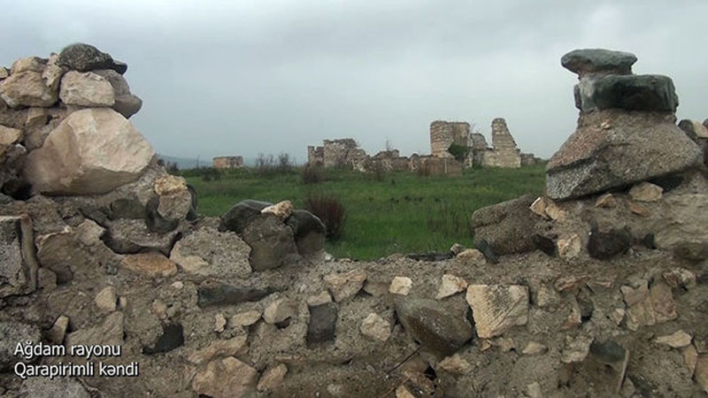 Ağdamın Qarapirimli kəndinin görüntüləri (VİDEO)