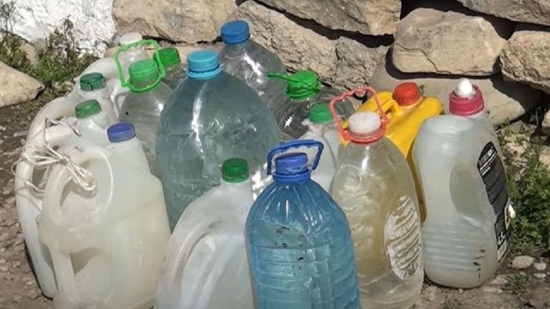 600 sakini olan kənd susuz qalıb (VİDEO)
