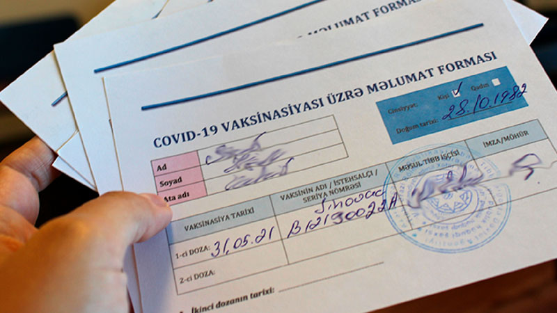 Bu tarixdən iş yerlərində COVID-19 pasportu tələb olunacaq (QƏRAR)