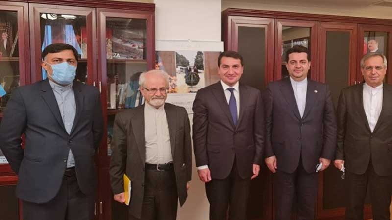 Hikmət Hacıyev İranın xarici işlər nazirinin müavini ilə görüşdü