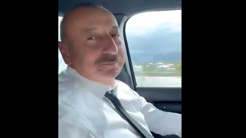 Mehriban Əliyeva İlham Əliyevin səmimi görüntüsünü paylaşdı (VİDEO)