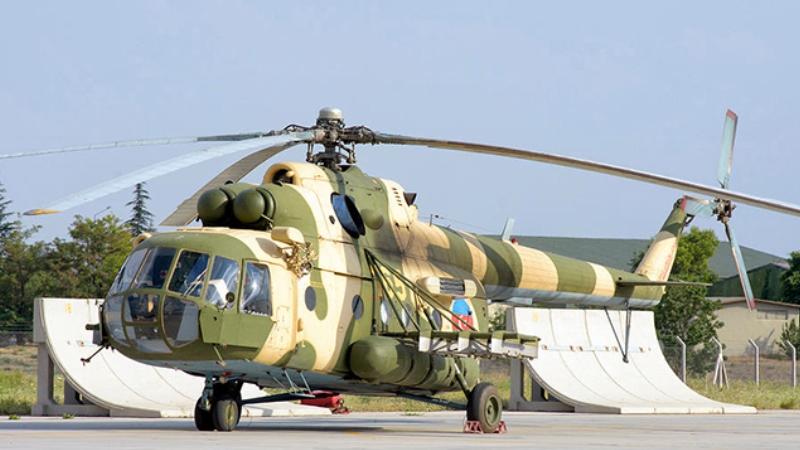 DSX-nin helikopteri uçuşa belə hazırlanırdı... - Mi-17-nin özəllikləri (FOTO)