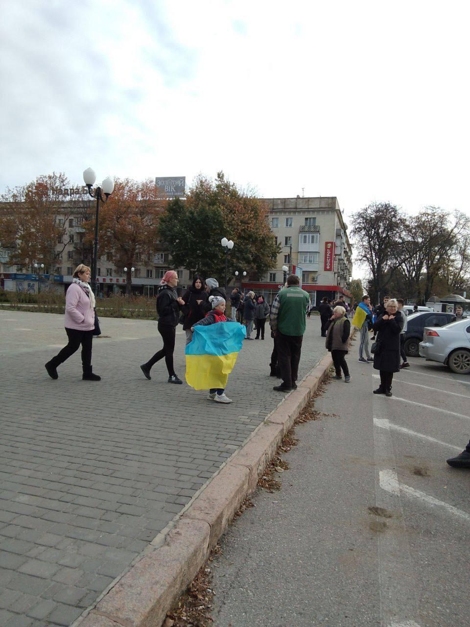 Rusiya çəkildi: Ukrayna Ordusu Xerson şəhərinə daxil oldu (FOTO)