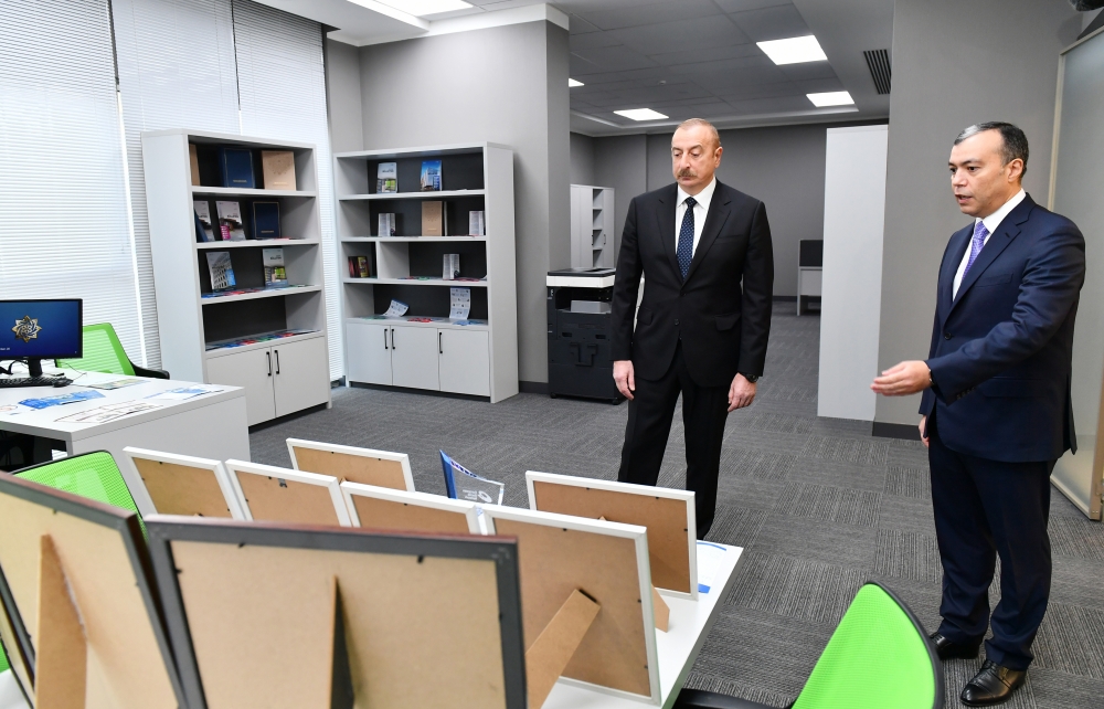 Prezident yeni DOST Mərkəzinin açılışında iştirak etdi (YENİLƏNİB/FOTO)