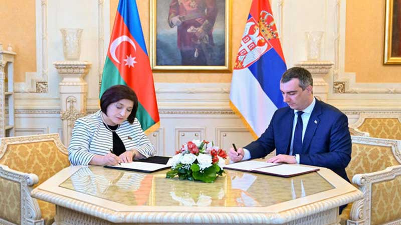 Azərbaycan və Serbiya parlamentləri arasında anlaşma memorandumu imzalandı