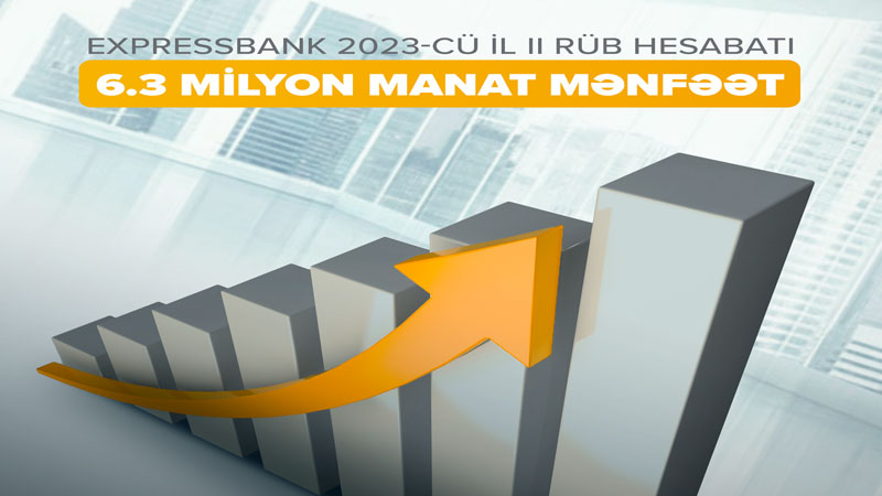 Expressbank II rüb hesabatı - 6.3 mln. xalis mənfəət